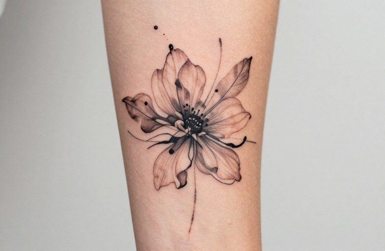 Abstract Floral Tattoo Meaning: Form, Feeling & Ink
