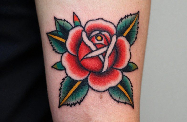 American Traditional Rose Tattoos: Complete Style Guide