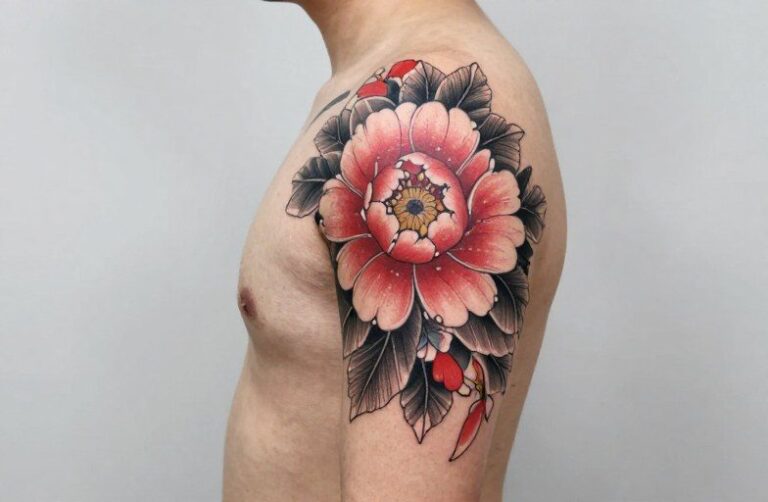 Asian Floral Tattoo Meaning: Symbolism, Aging & Placement