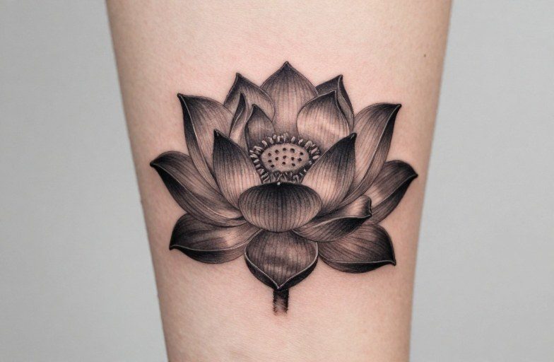 Black Lotus Flower Tattoo Meaning: Symbolism & Style Guide