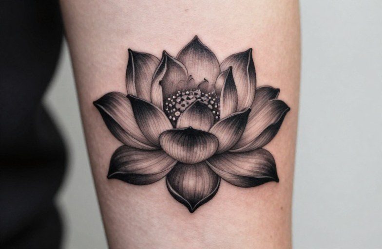 Black Lotus Tattoo Meaning: Symbolism, Placement & Style