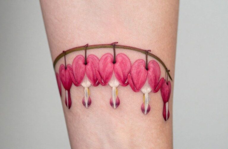 Bleeding Heart Flower Tattoo: Symbolism & Placement Guide