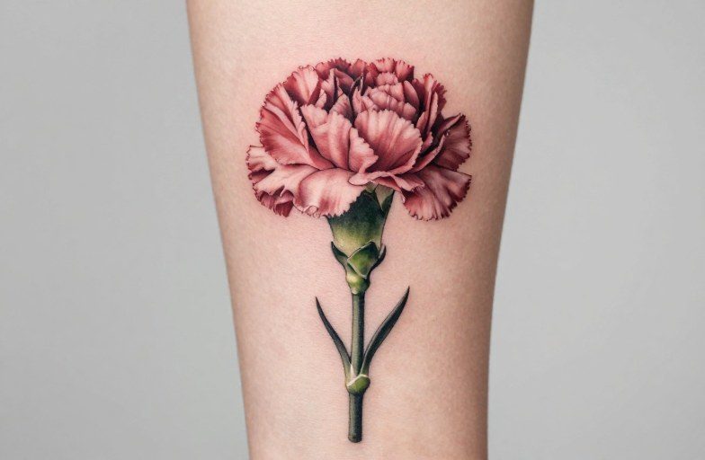 Carnation Tattoo Meaning: Love, Luck, and Layered Symbolism