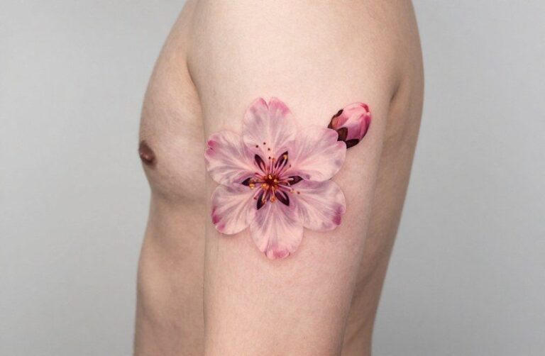 Cherry Blossom Tattoo Meaning For Guys: Symbolism & Design Guide