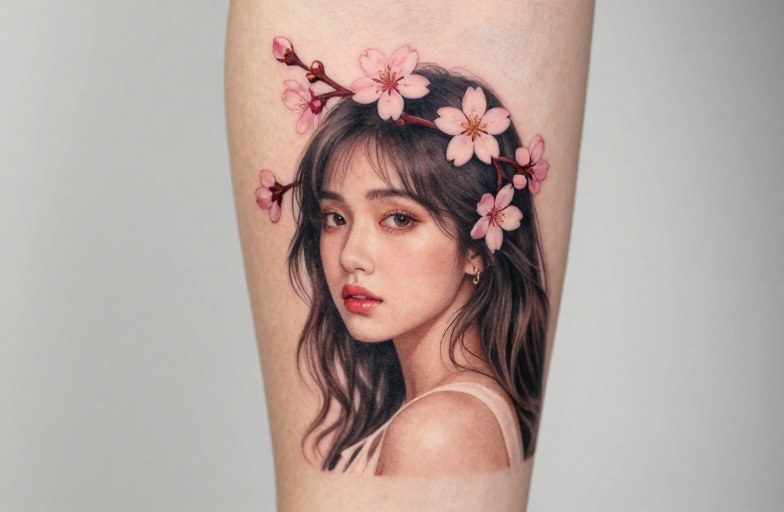 Cherry Blossom Tattoo Meaning On A Woman: Symbolism & Design