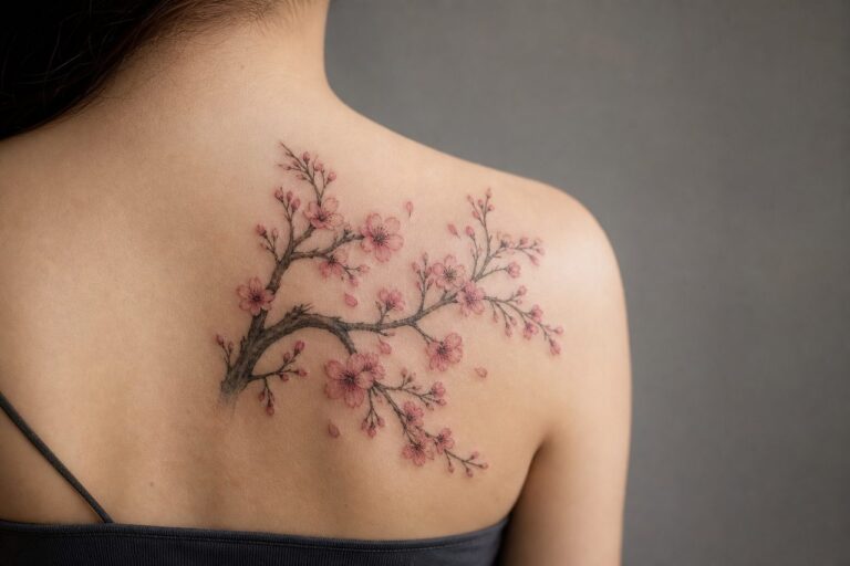 Cherry Blossom Tree Tattoo Meaning: Fleeting Beauty, Lasting Ink