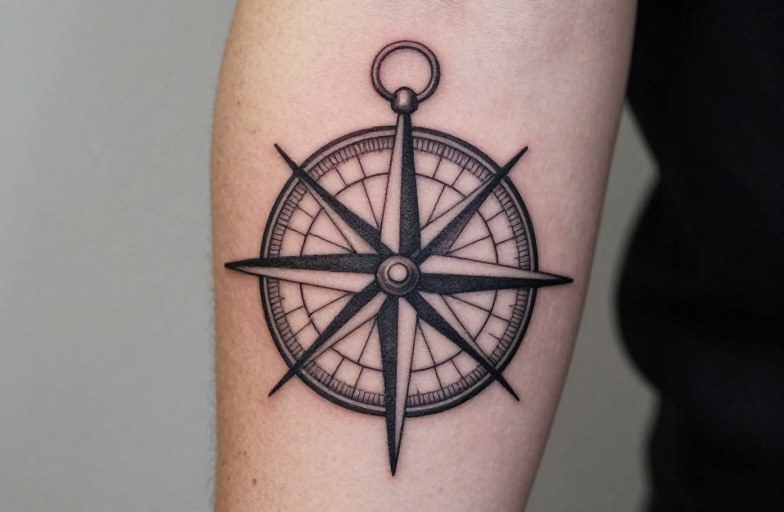 Compass Rose Tattoo Meaning: Direction, Devotion & Ink