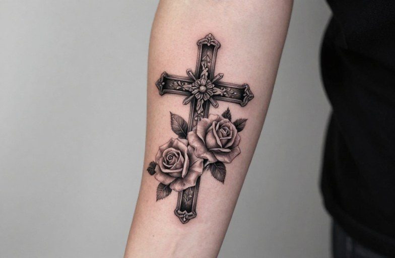 cross-with-rose-tattoo-meaning-symbolism-styles-038-what-it-