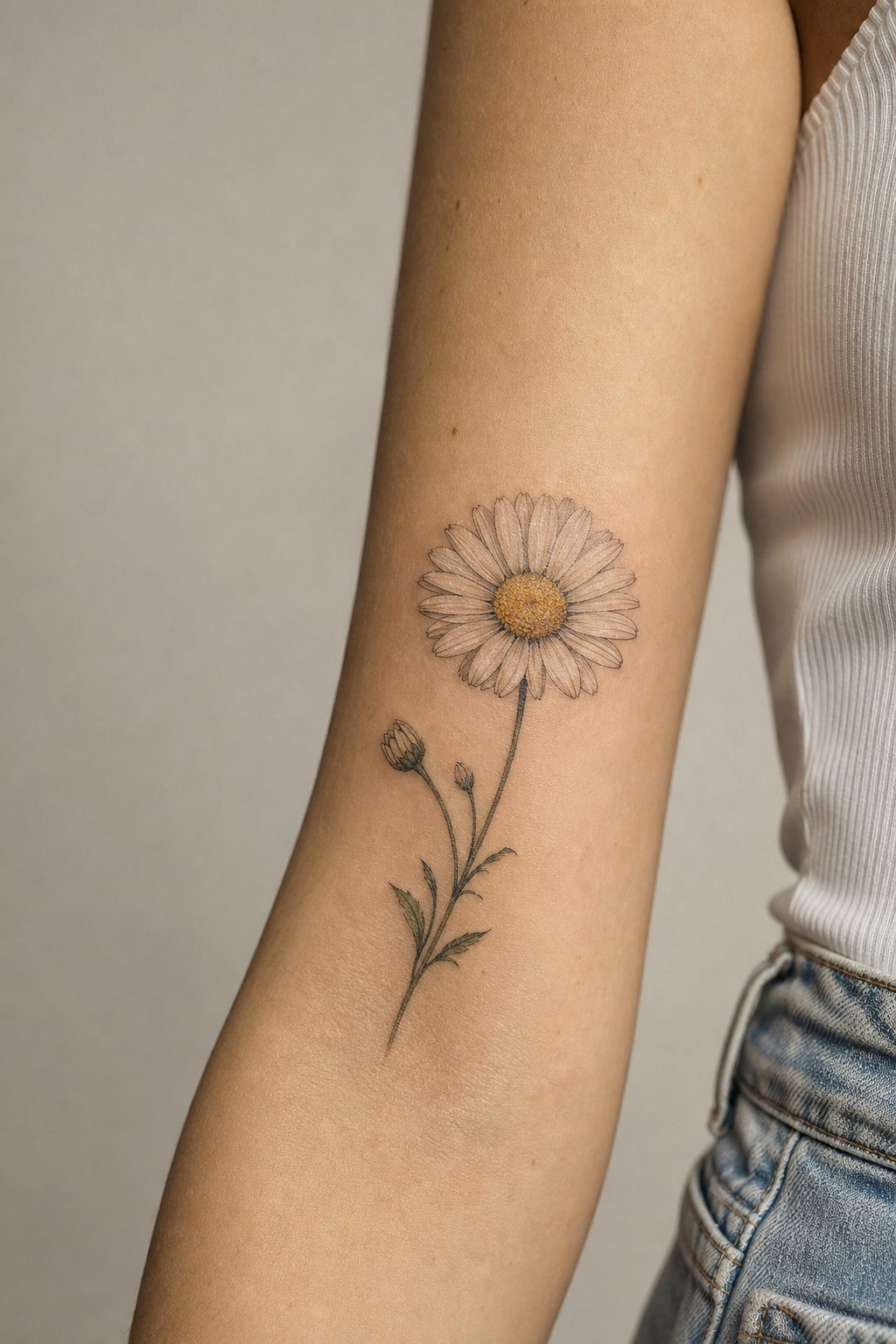 Daisy Tattoo Meaning: Innocence, Resilience, and Quiet Strength