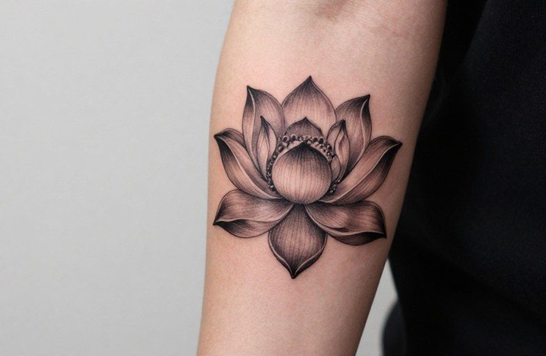 Dark Lotus Tattoo Meaning: Symbolism, Design & Aging