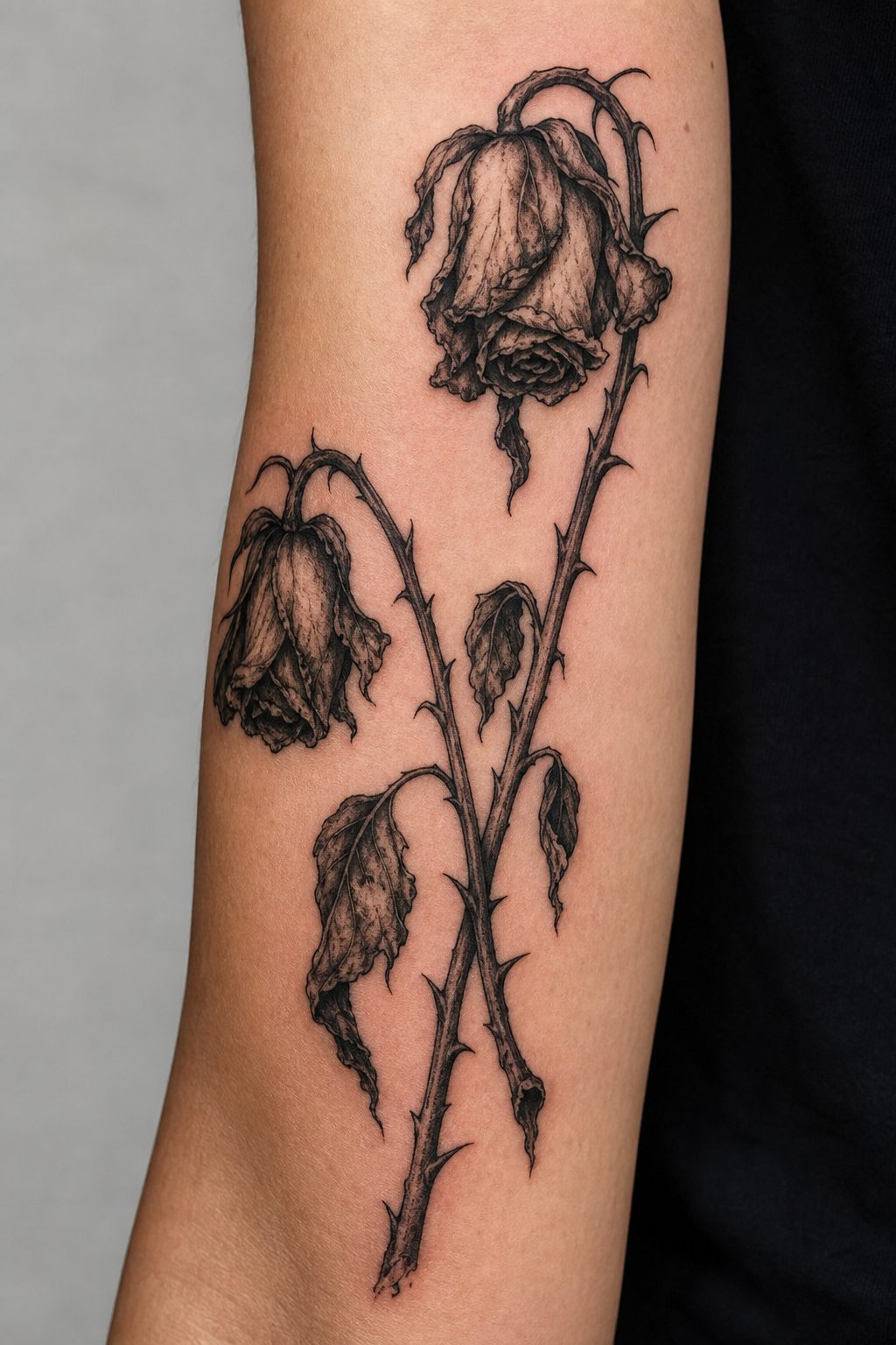 Dead Roses Tattoo Meaning: Beauty in Decay