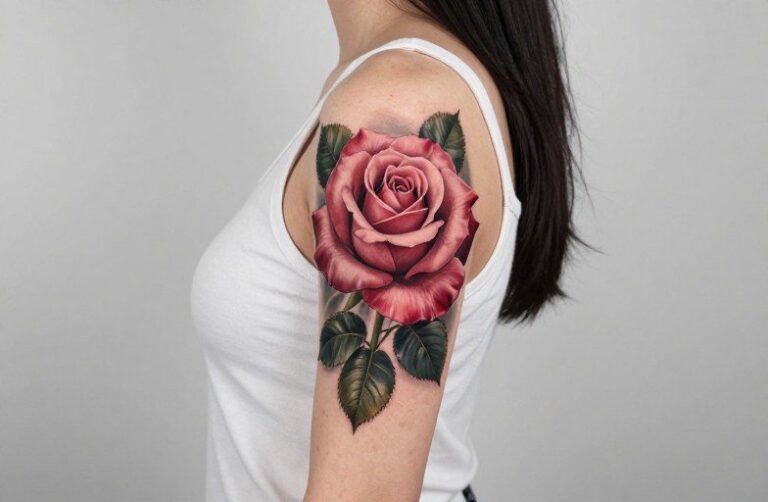 Female Rose Sleeve Tattoo Meaning: Symbolism & Design Guide