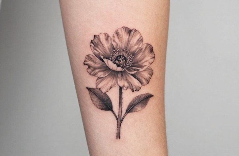 Feminine Flower Tattoo Meaning: Symbolism, Style & Longevity