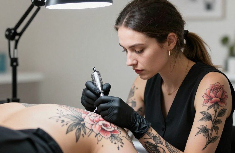 Floral Artist Tattoo Meaning: Creativity, Growth & The Hand That Makes