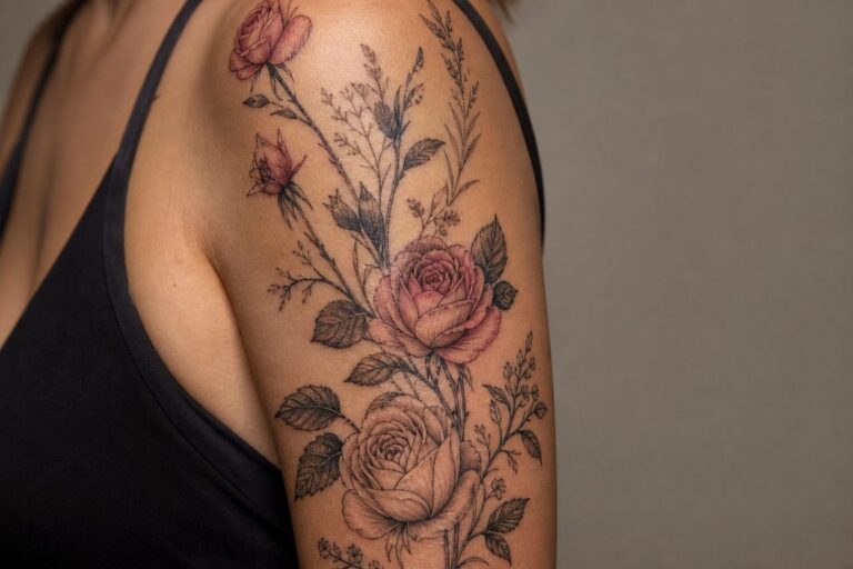 Floral Tattoo Meaning: Symbolism, Placement & Longevity