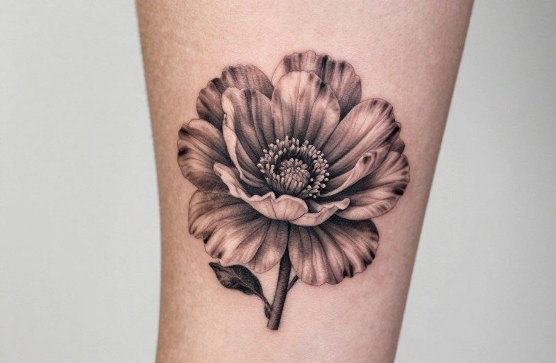 Flower Face Tattoo Meaning: Symbolism, Styles & Placement Guide