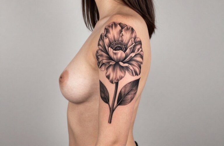 Flower Full Side Body Female Tattoo: Symbolism & Meaning