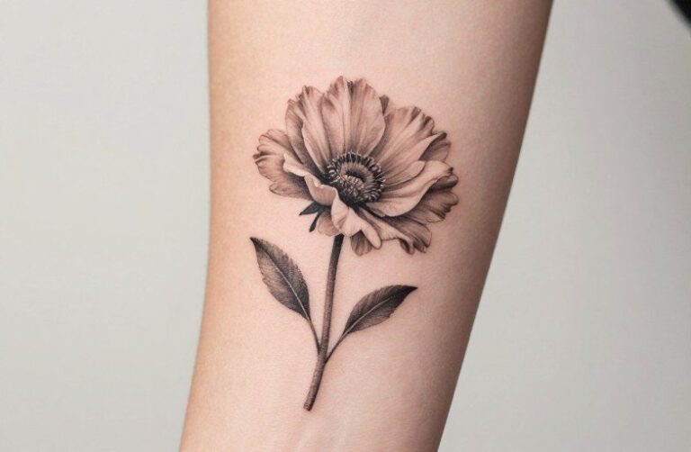 Gentle Flower Tattoo Meaning: Softness as Strength