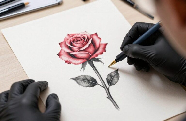 How to Draw a Rose Tattoo: A Complete Guide