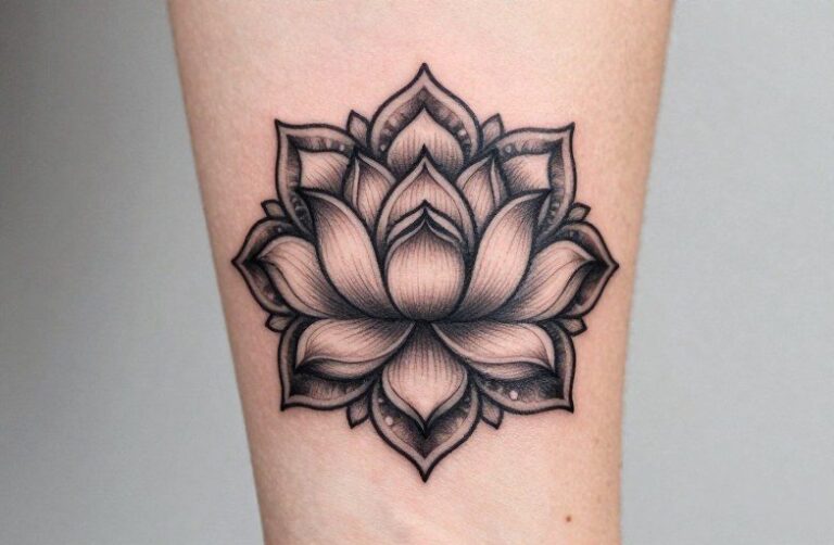 Lotus Mandala Tattoo Meaning: Symbolism, Placement & Style Guide