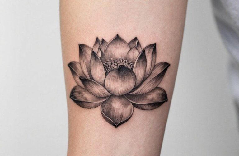 What Does A Lotus Symbolize Tattoo Meaning: Growth & Resilience