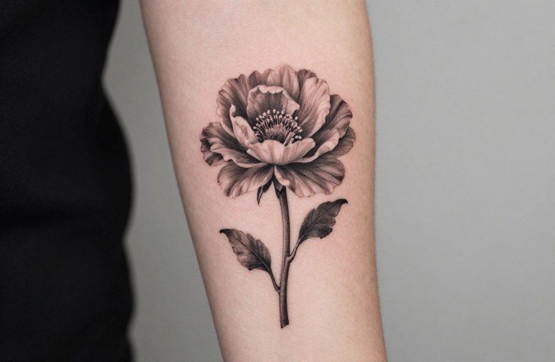 May And August Birth Flower Tattoo Meaning: Lily & Gladiolus