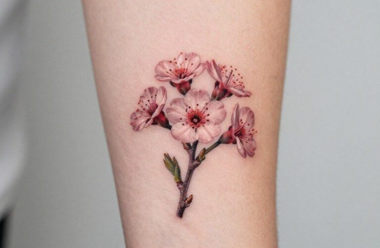 May Birth Flower Hawthorn Tattoo Meaning: Hope, Protection & Contradiction