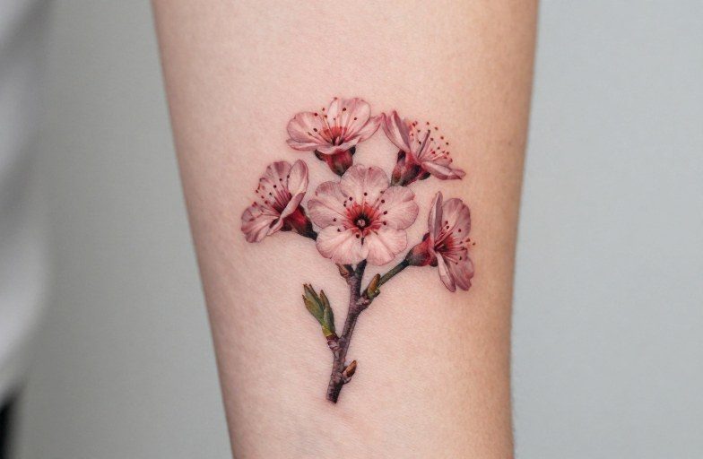 May Birth Flower Hawthorn Tattoo Meaning: Hope, Protection & Contradiction