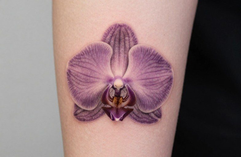 Orchid Tattoo Meaning: Symbolism, Color & Design Guide