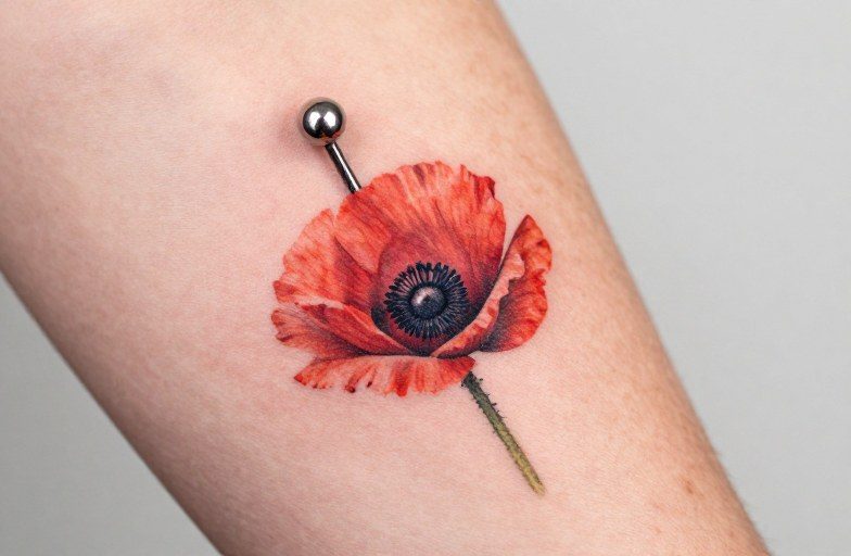 Poppycock Tattoo & Piercing: Meaning, Symbolism & Design