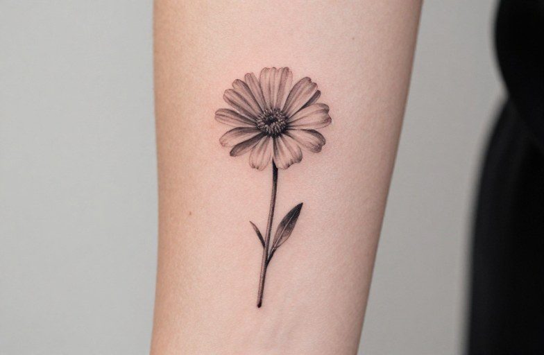 Semicolon Flower Tattoo Meaning: Symbolism and Design Guide