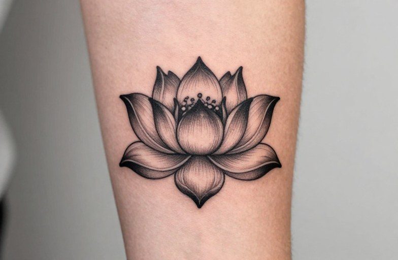 Tribal Lotus Tattoo Meaning: Resilience & Spiritual Rebirth