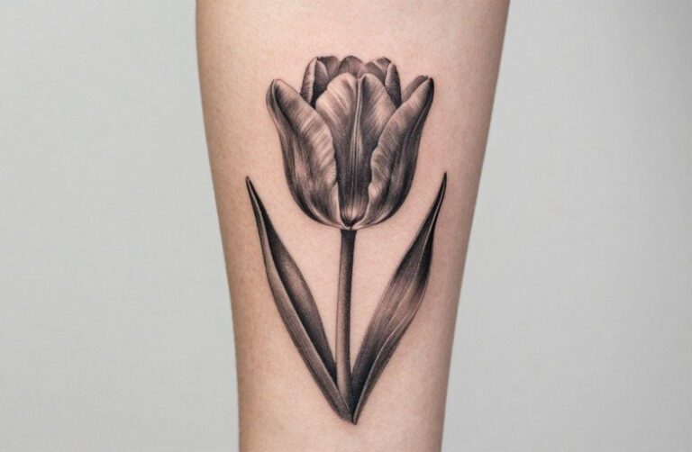 Tulip Flower Tattoo Meaning: Love, Rebirth, and Perfect Timing