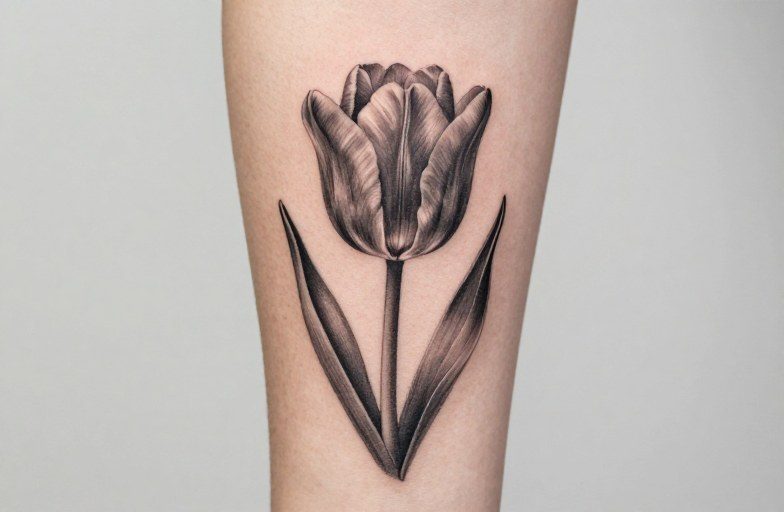 Tulip Flower Tattoo Meaning: Love, Rebirth, and Perfect Timing