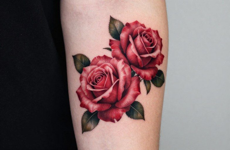 Two Roses Tattoo Meaning: Symbolism, Style & History