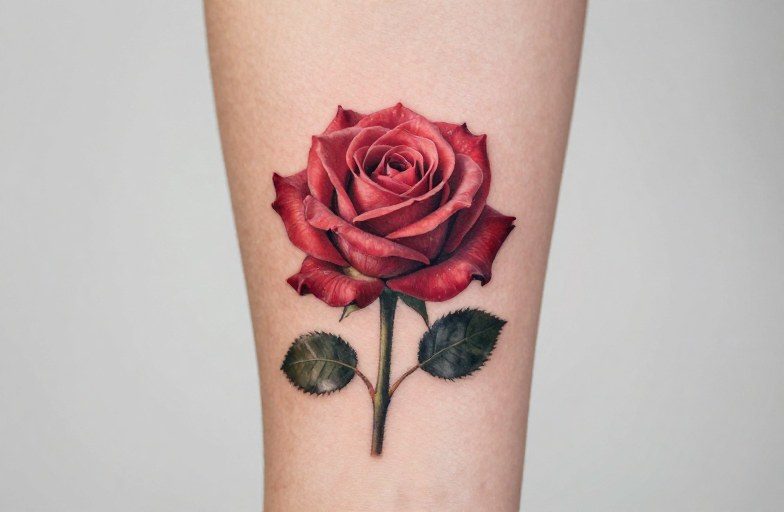 What Does A Rose Tattoo Represent: Symbolism, Color & Placement