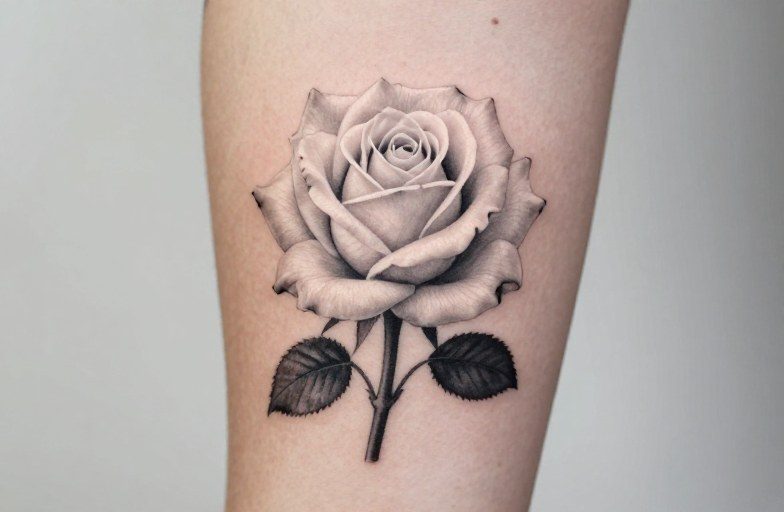 White Rose Tattoo Meaning: Purity, Silence, and New Beginnings