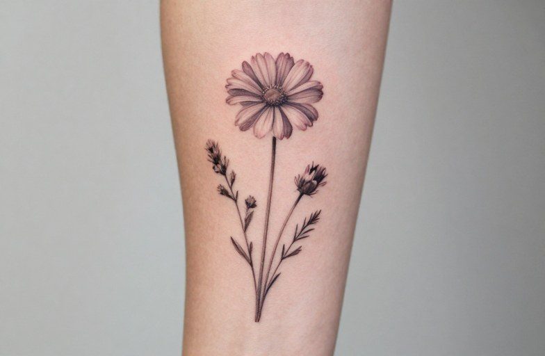 Wildflower Tattoo Meaning: Nature, Freedom & Resilience