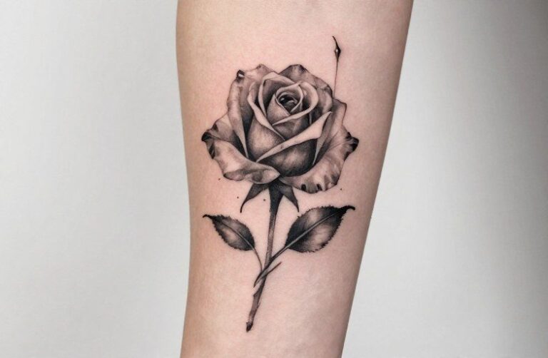 Abstract Rose Tattoo Meaning: Symbolism & Style Guide