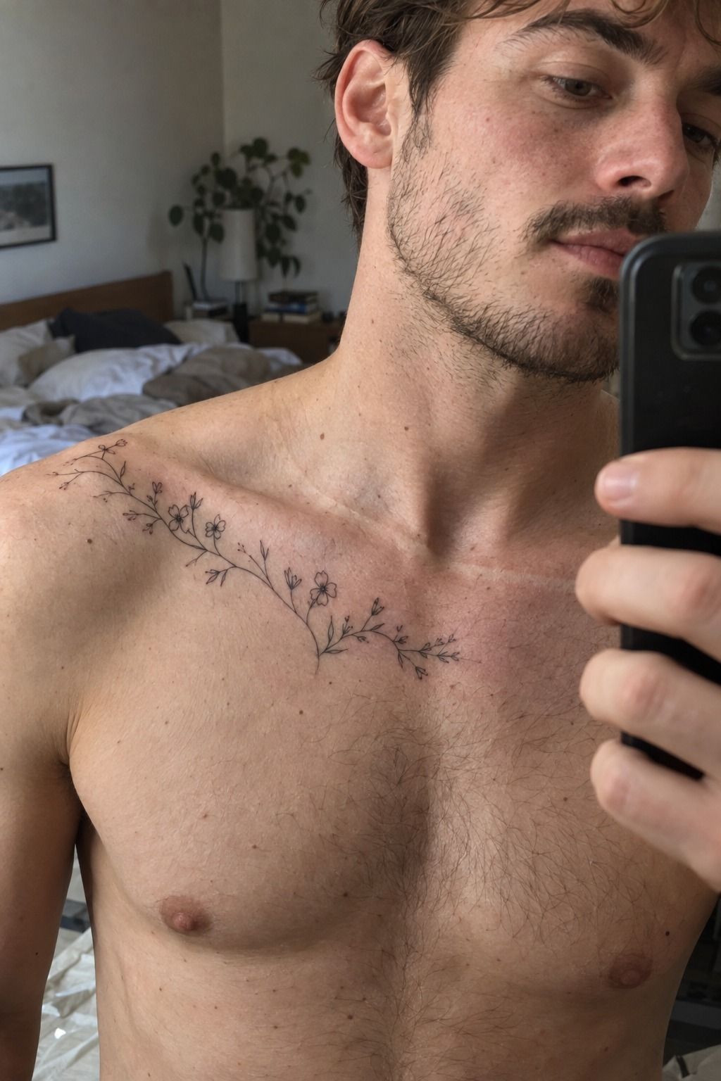 Let a Dainty Collarbone Sprig Flow