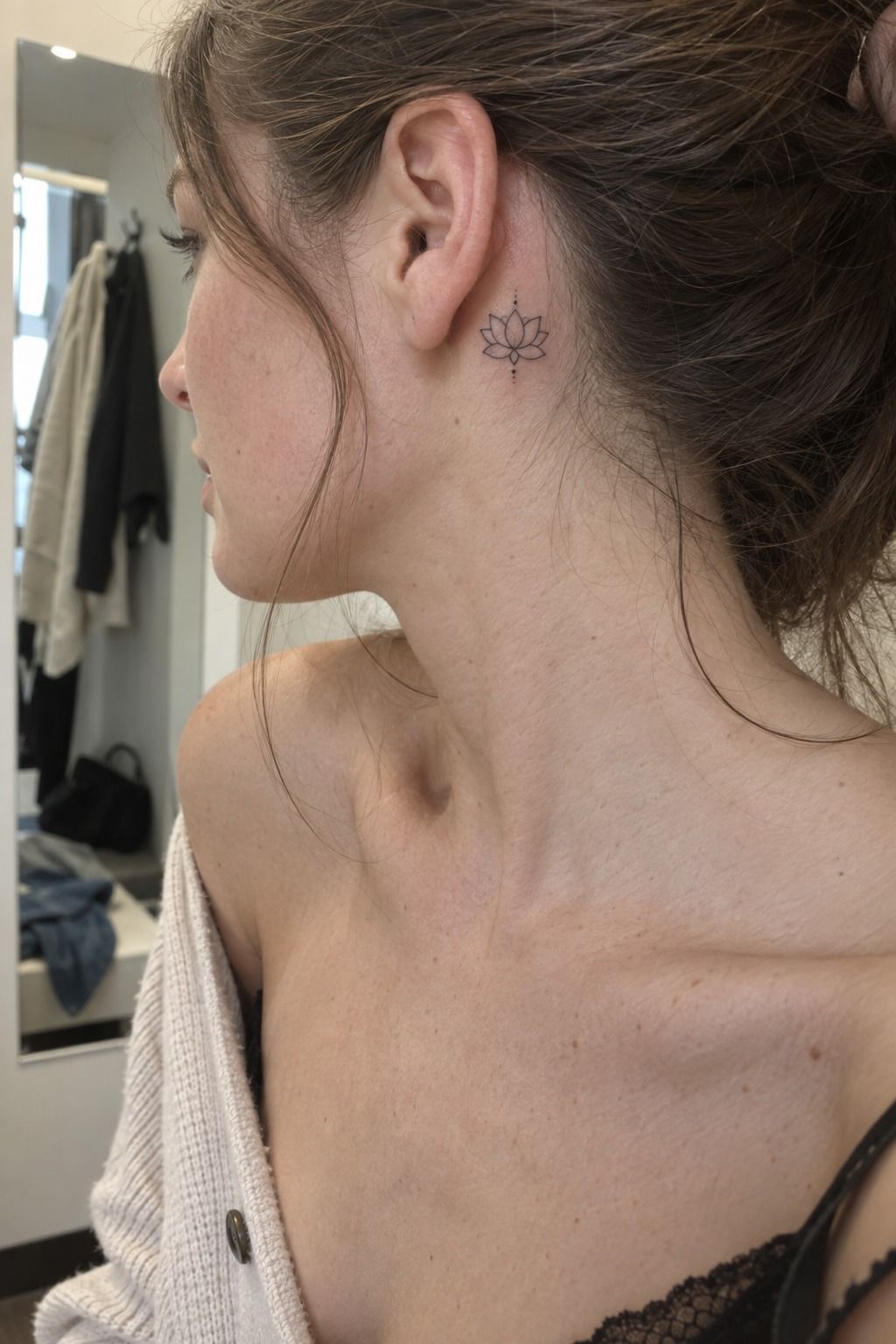 Try the Behind-the-Ear Lotus