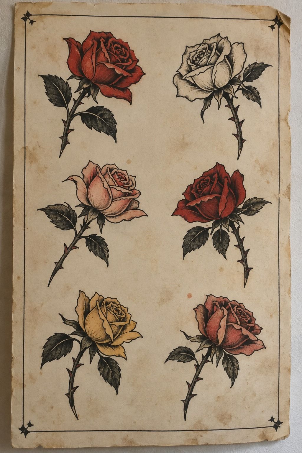 Meaningful Collarbone Rose Tattoos