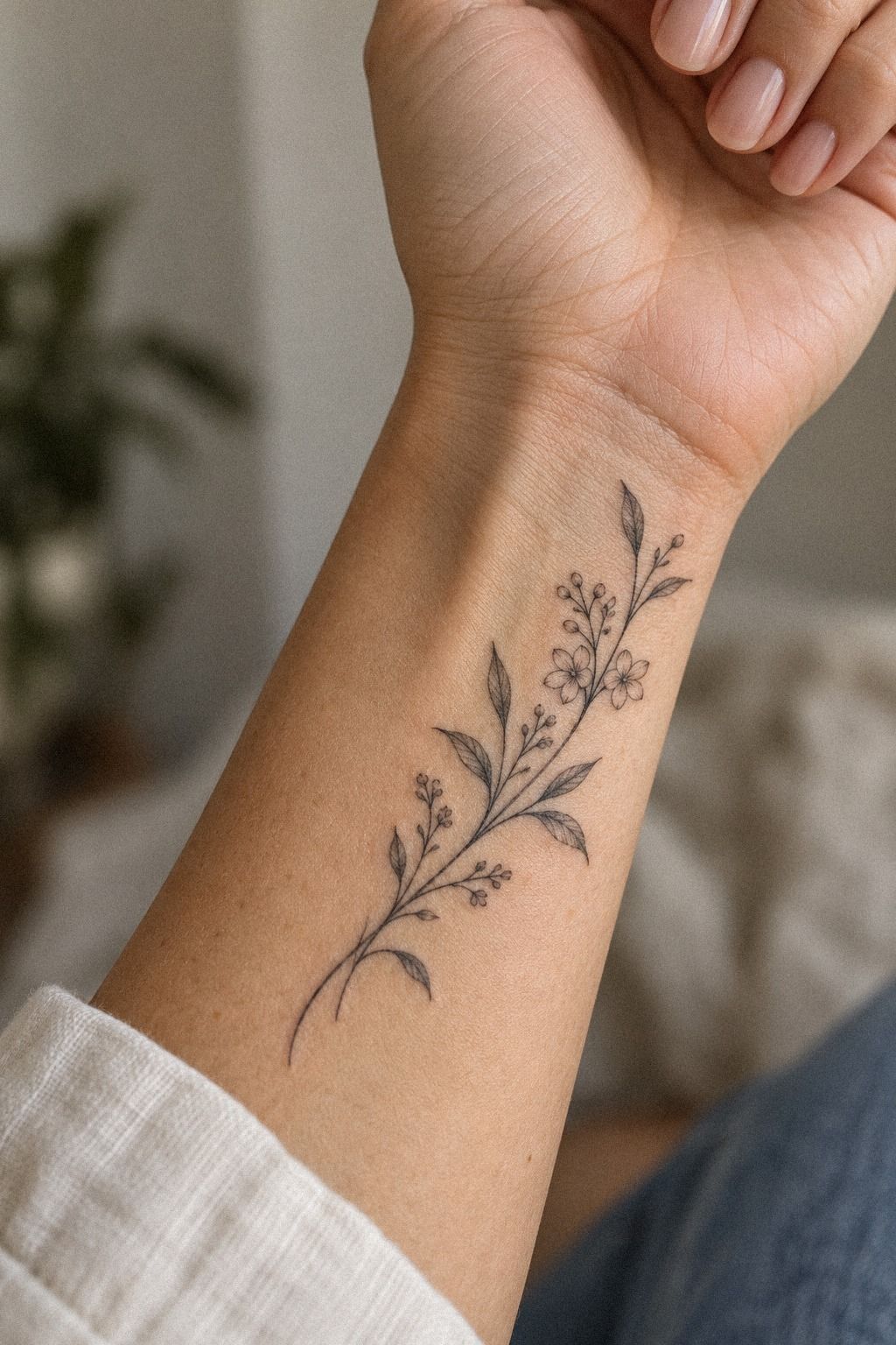 Lavender at the Ankle