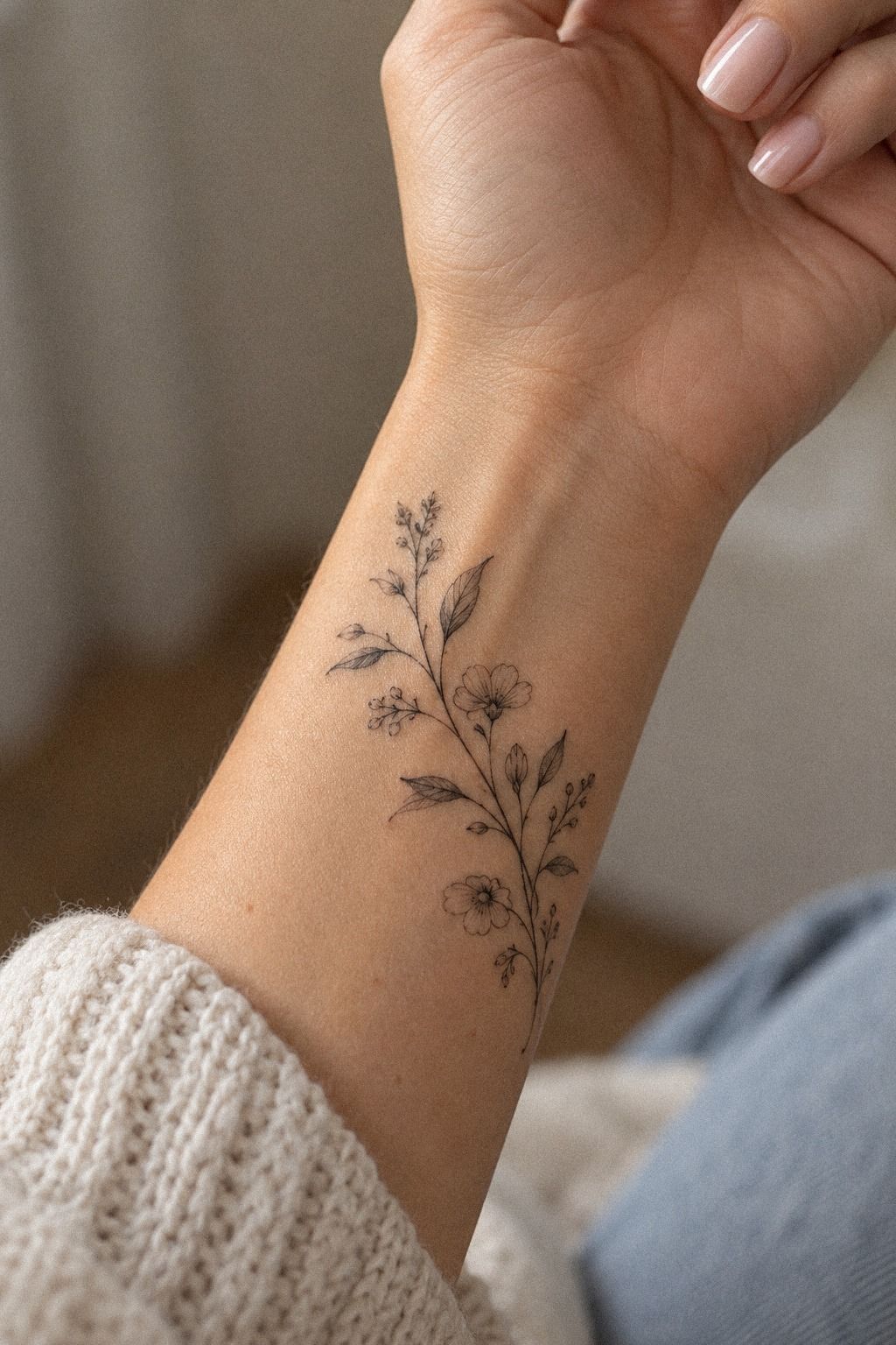 Wrap the Shoulder With a Botanical Vine