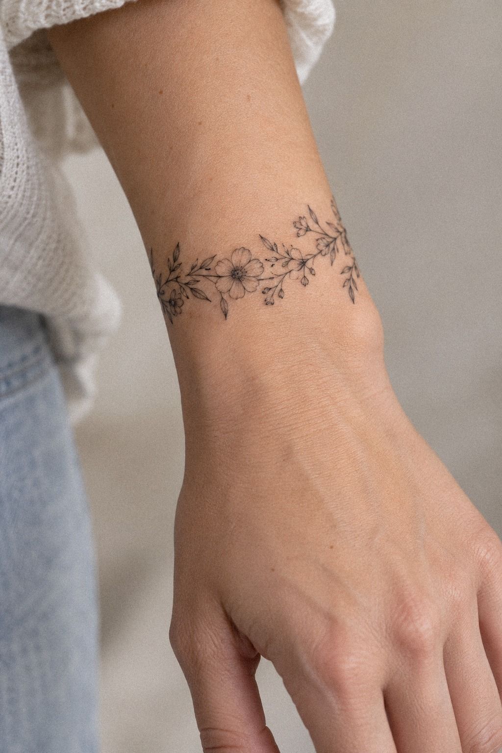 The Collarbone Arc: Wildflower Crown