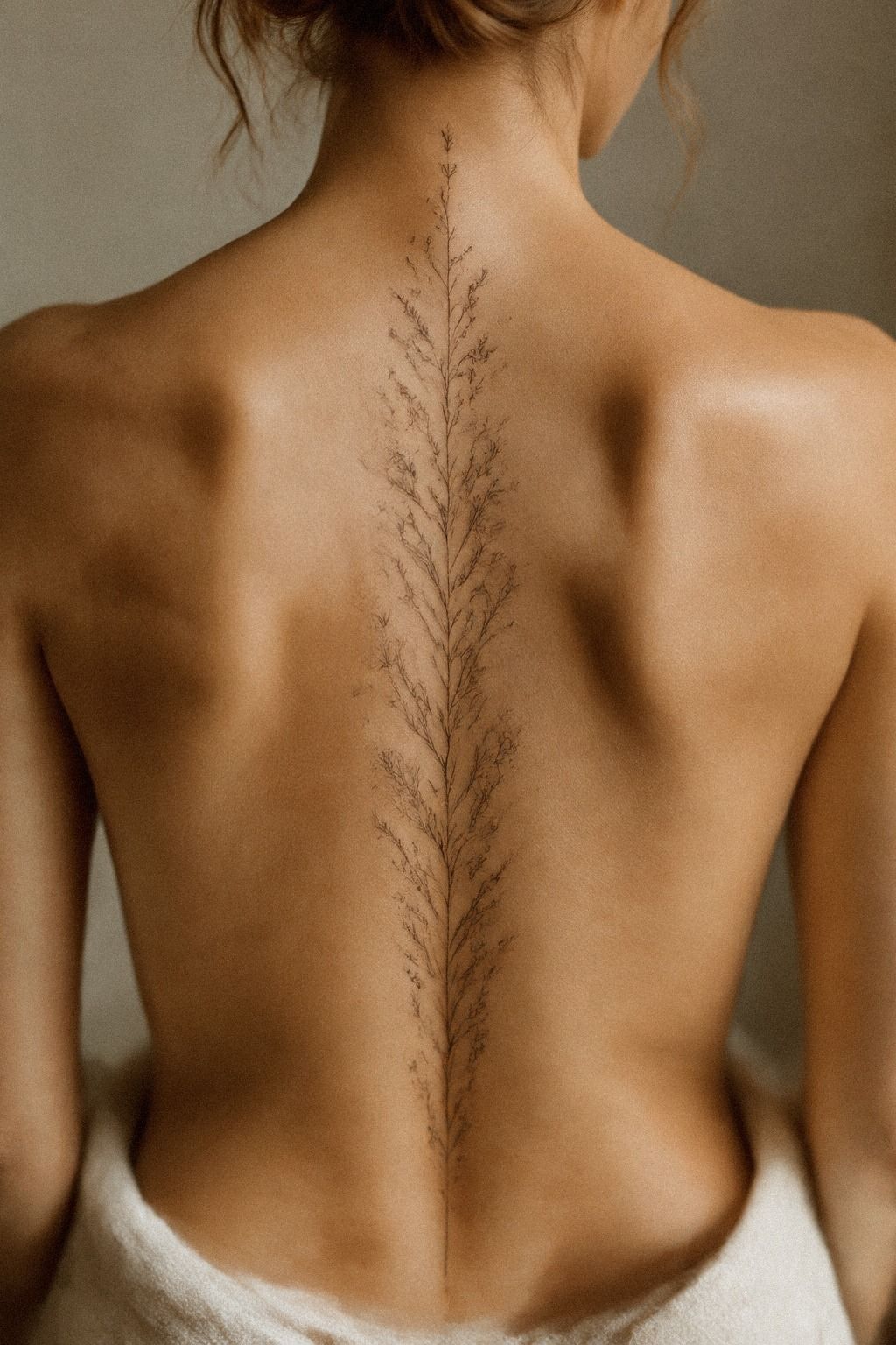 Could a Birth Flower Follow the Collarbone?