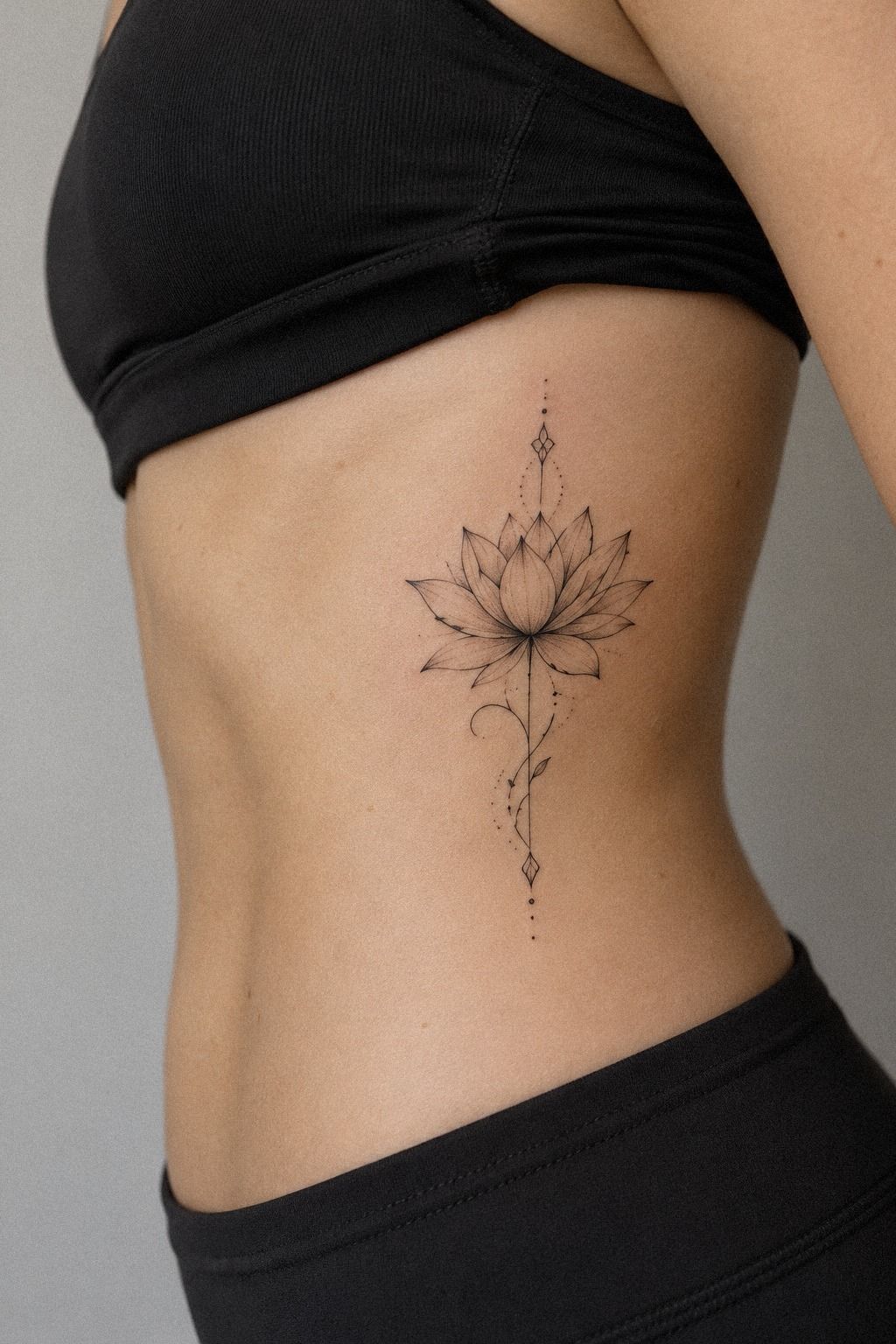 Can a Fine Line Lotus Frame the Ankle?