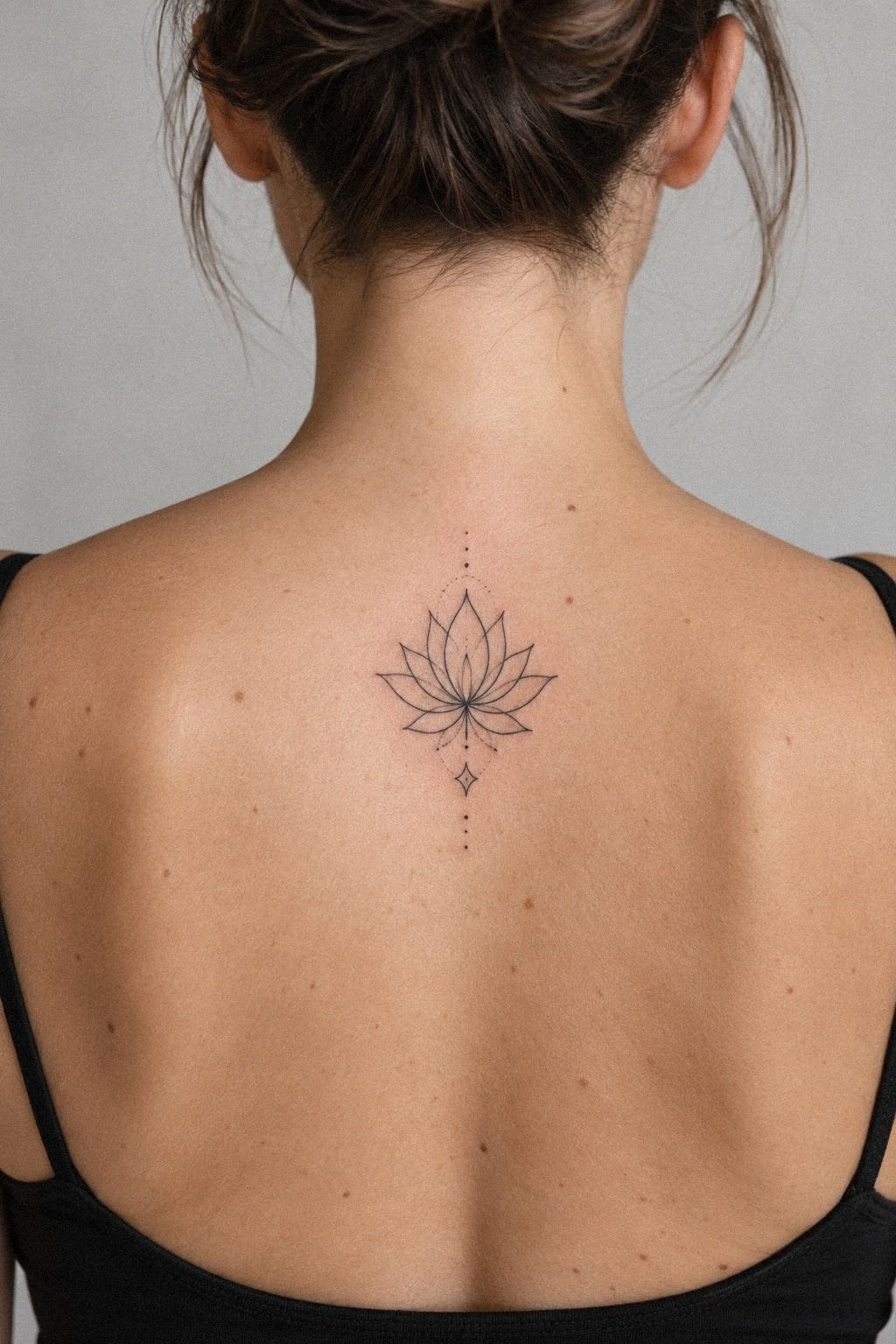 Start With One Line Lotus Outlines