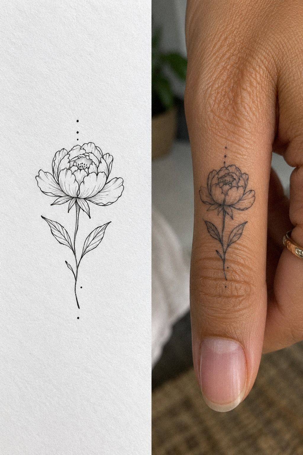 Can a Finger Peony Stay Readable?